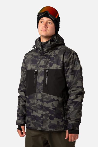 Blizzard Surftex Mens Jacket Team-Camo Mountain Warehouse Brands