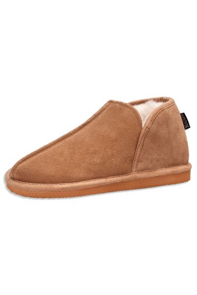 Mens Sheepskin Slippers Mountain Warehouse Collections Chestnut