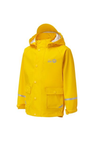 Forest Ranger Kids Pu Waterproof Jacket Yellow Mountain Warehouse New