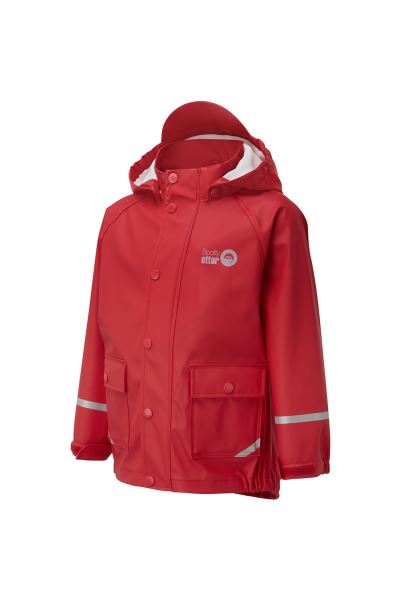 Red Forest Ranger Kids Pu Waterproof Jacket Mountain Warehouse Brands
