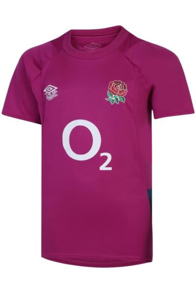 England Rugby Kids 22/23 T-Shirt Wild-Aster Brands Mountain Warehouse