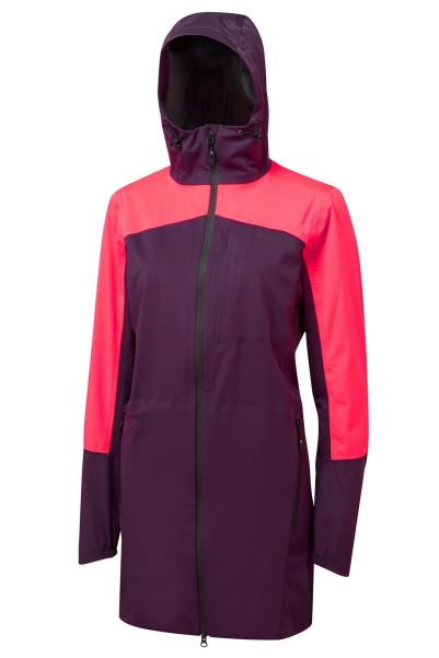 Collections Purple-Pink Nightvision Zephyr Womens Waterproof Jacket Mountain Warehouse