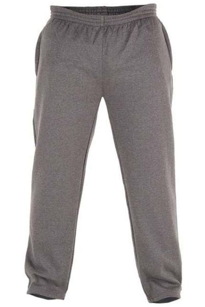 Brand Mountain Warehouse Albert Mens Kingsize Open Hem Jogging Bottoms Grey