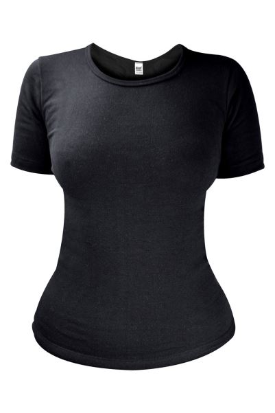 Black Fashion Mountain Warehouse Womens Short Sleeved Thermal Top