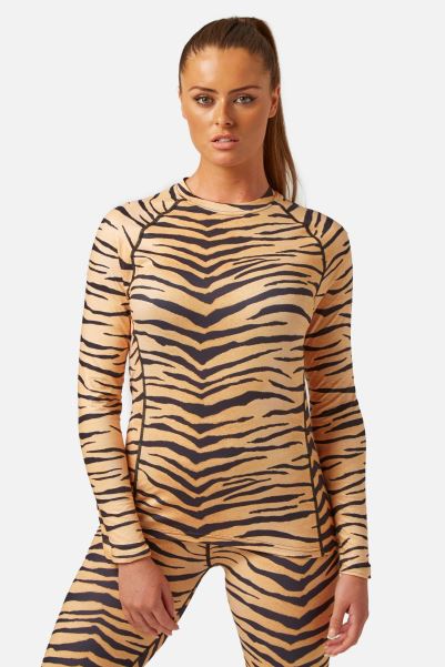 Best Tiger Carbondri® Womens Cozy Crewneck Base Layer Mountain Warehouse