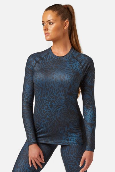 New Wild-Midnight Mountain Warehouse Carbondri® Womens Cozy Crewneck Base Layer