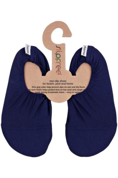 Navy-Blue Kids Non-Slip Swim Shoes Mountain Warehouse Collection