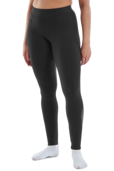 Grid Womens Cruiser Water Resistant Tights Black Origin Mountain Warehouse