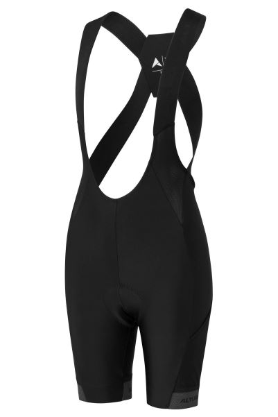 Progel Plus Womens Cargo Cycling Bib Shorts Black New Mountain Warehouse