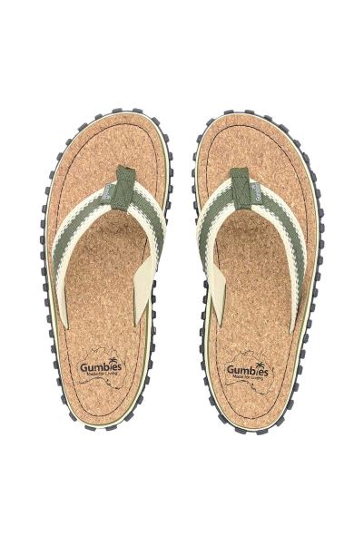 Corker Mens Flip Flops Khaki Mountain Warehouse Brand