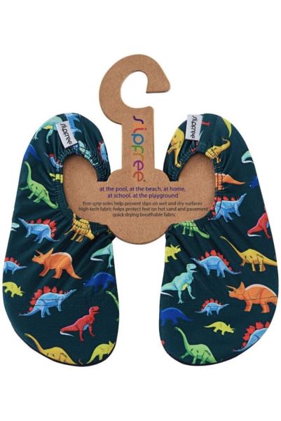 Jade-Dinosaurs New Mountain Warehouse Dino Kids Non-Slip Swim Shoes