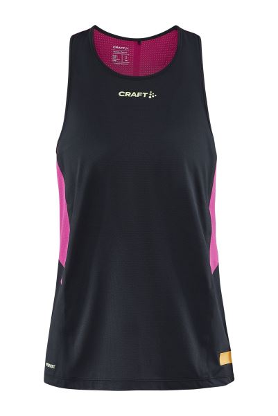 Mountain Warehouse Black-Roxo Brand Pro Hypervent Womens Lightweight Running Singlet