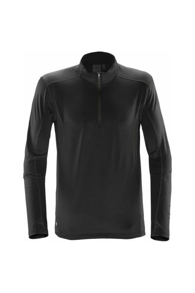 Pulse Mens Fleece Mountain Warehouse Black-Carbon Origins