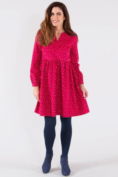 Snowball-Dot Peninsula Womens Cord Dress Mountain Warehouse Collection