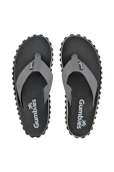 Mountain Warehouse Original Black-Grey Duckbill Mens Flip Flops