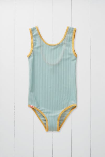 Origin Mountain Warehouse Pistachio Ribbed Kids Swimsuit