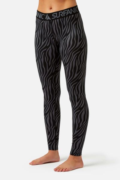 Mountain Warehouse Carbondri® Womens Cozy Long John Base Layer Black-Zebra Original