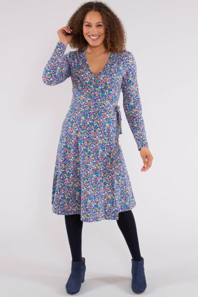 Origins Mountain Warehouse Highcliffe Womens Jersey Dress Faraway-Ditsy