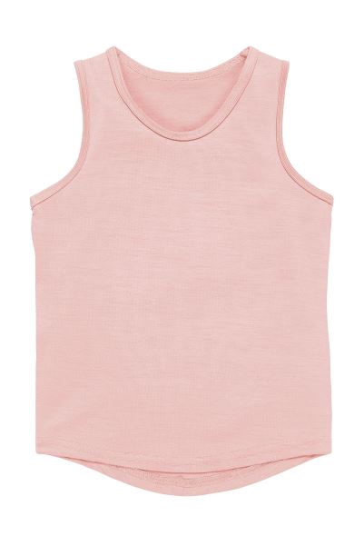 Mountain Warehouse Kids Merino Tank Top Hot Pink-Peach