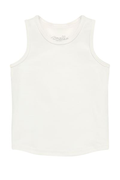 Ivory-White Mountain Warehouse Kids Merino Tank Top New