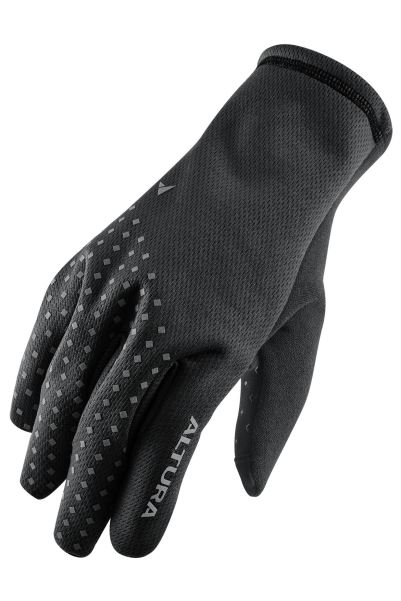 Nightvision Unisex Windproof Fleece Cycling Gloves Brand Black Mountain Warehouse
