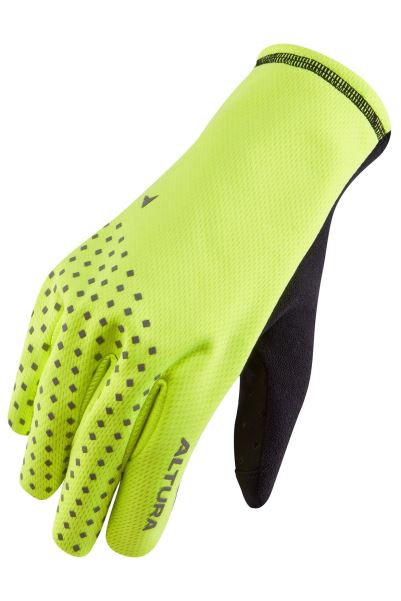 Nightvision Unisex Windproof Fleece Cycling Gloves Mountain Warehouse Yellow Origins