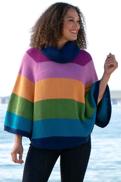 Rainbow Origins Mountain Warehouse Poole Womens Poncho