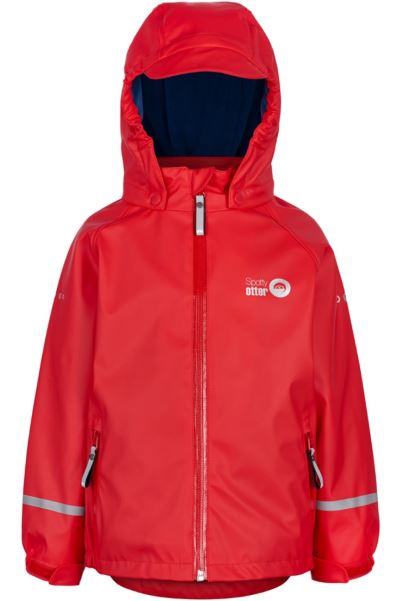Forest Leader Kids Insulated Pu Waterproof Jacket Red Mountain Warehouse Brand