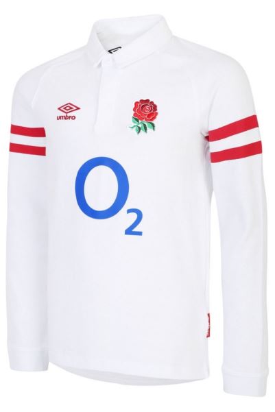 White-Red England Rugby Kids 22/23 Home Jersey Mountain Warehouse Brands