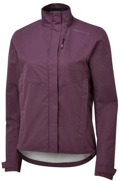 Mountain Warehouse Hot Purple Nightvision Nevis Womens Waterproof Cycling Jacket