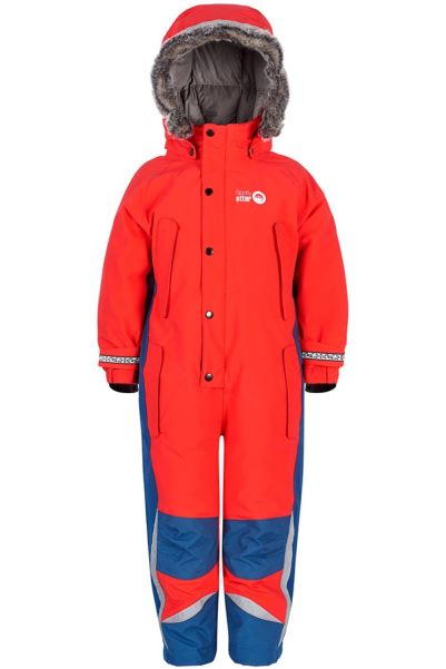 Brand Mountain Warehouse Explorer Iii Down Chillicub Baby/Toddler Snowsuit Red