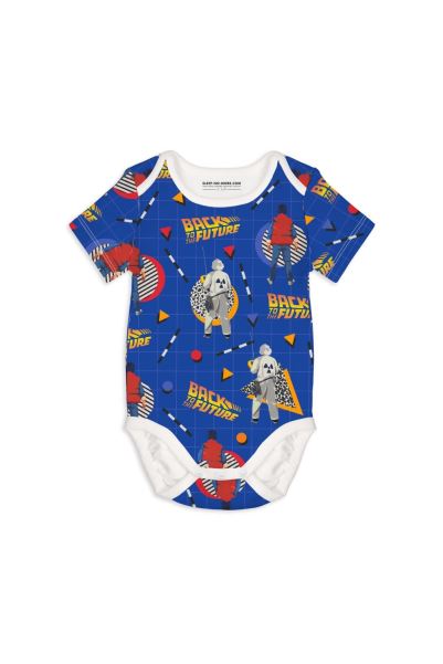Multicoloured Back To The Future 01 Short Sleeved Baby Bodysuit Mountain Warehouse Fashion