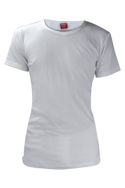 White Mens Thermal Underwear Short Sleeved Top Original Mountain Warehouse