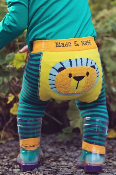 Mountain Warehouse Best Frankie The Lion Baby/Toddler Leggings Teal-Navy