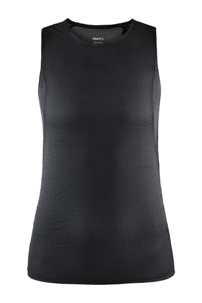 Mountain Warehouse Pro Dry Womens Nanoweight Sleeveless Baselayer Top New Black