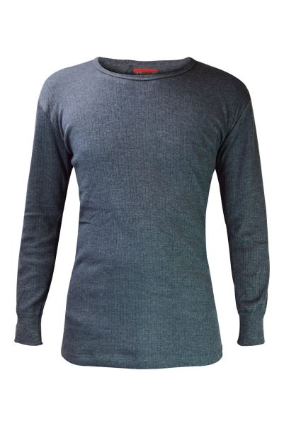 Charcoal Mens Thermal Underwear Long Sleeve Top Mountain Warehouse Brands
