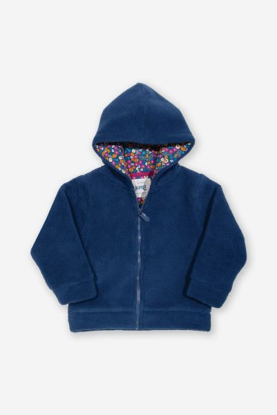 Navy Mountain Warehouse Hot Faraway Kids Fleece Hoodie